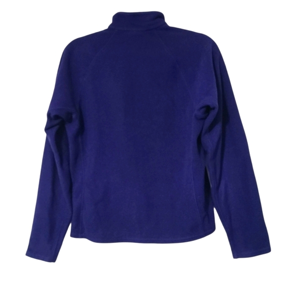 Patagonia Capilene Navy Blue Quarter-Zip Fleece Pullover Womens Size L - Picture 7 of 13